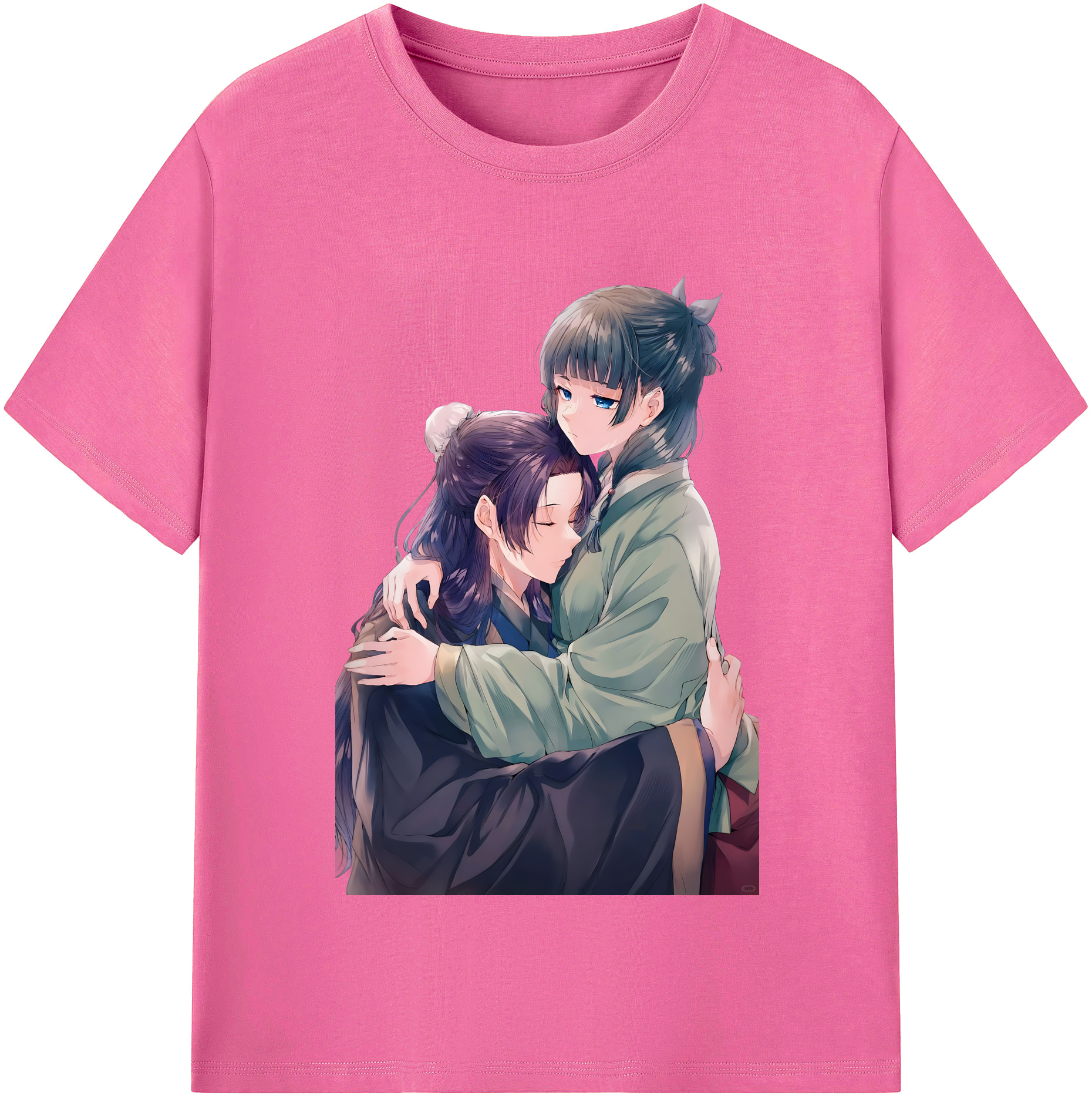 （画像用） 薬屋のひとりごと The Apothecary Diaries レディースカジュアルプリントTシャツ（綿100％）